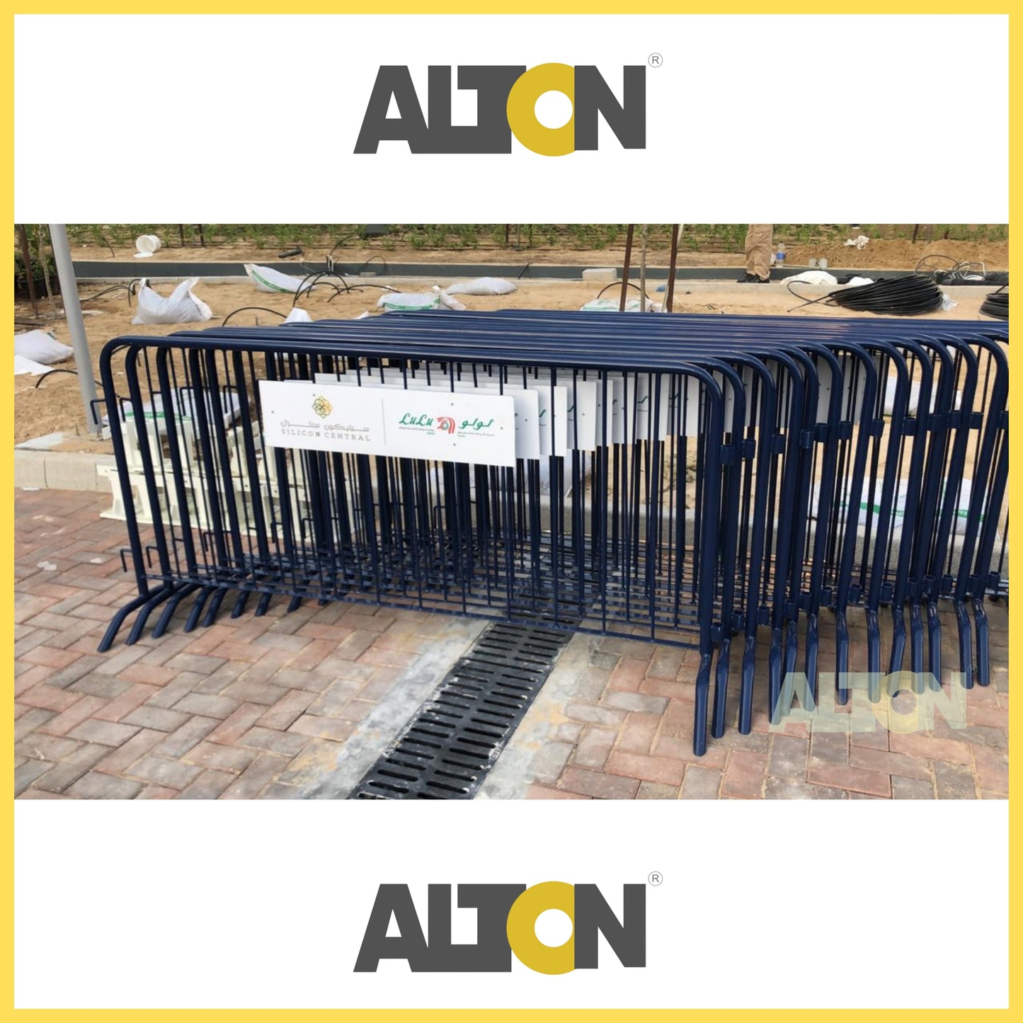 METAL BARRIER (PER PIECE)