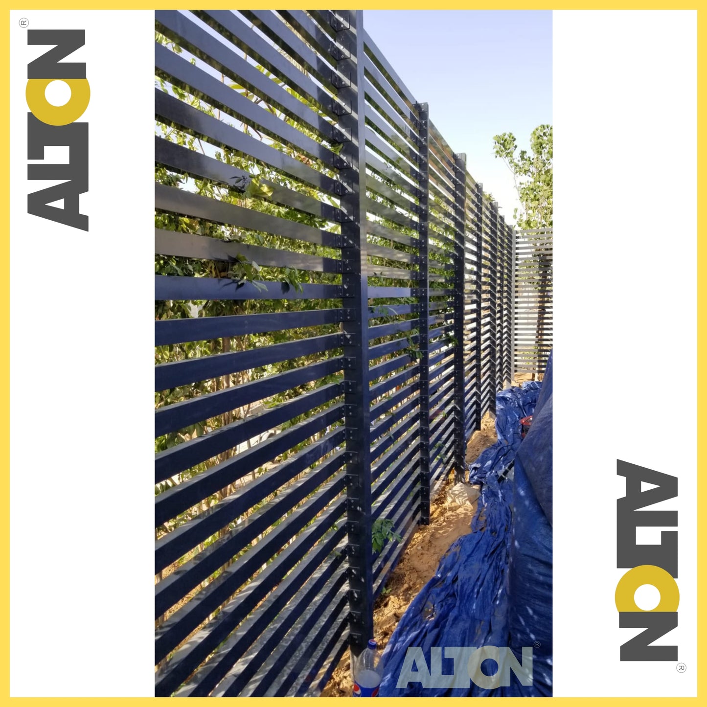GI / ALUMINIUM PANEL FENCE