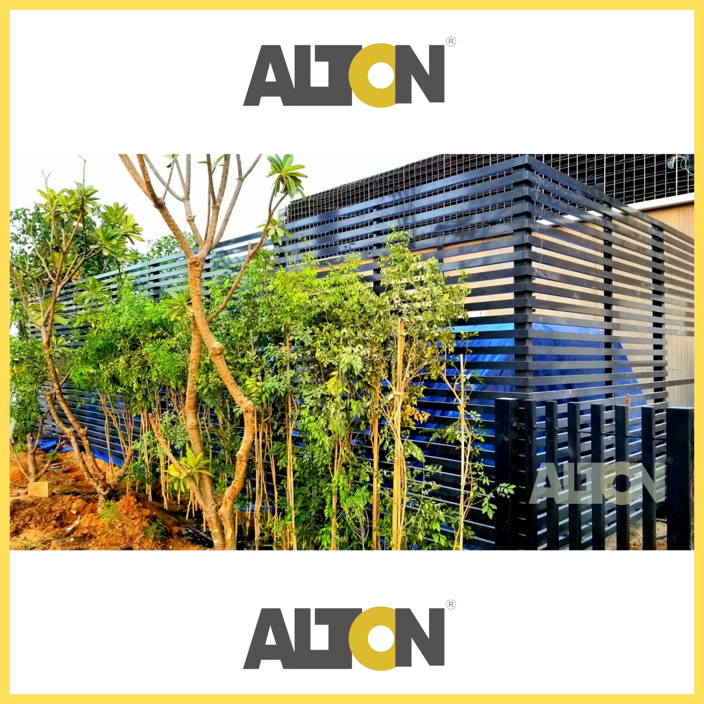 GI / ALUMINIUM PANEL FENCE