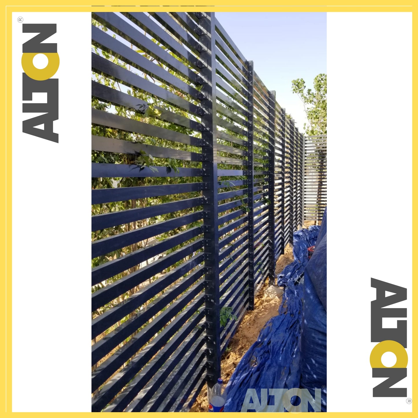 GI / ALUMINIUM PANEL FENCE