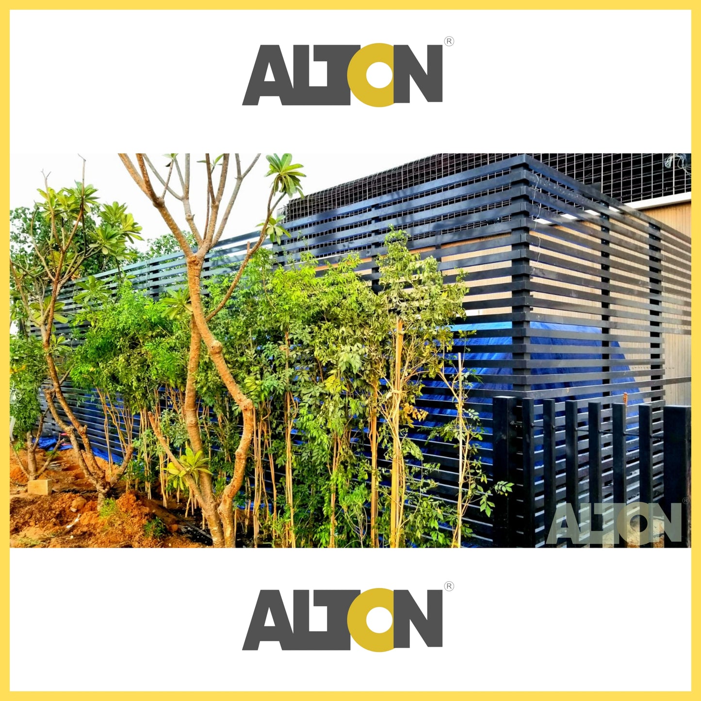 GI / ALUMINIUM PANEL FENCE