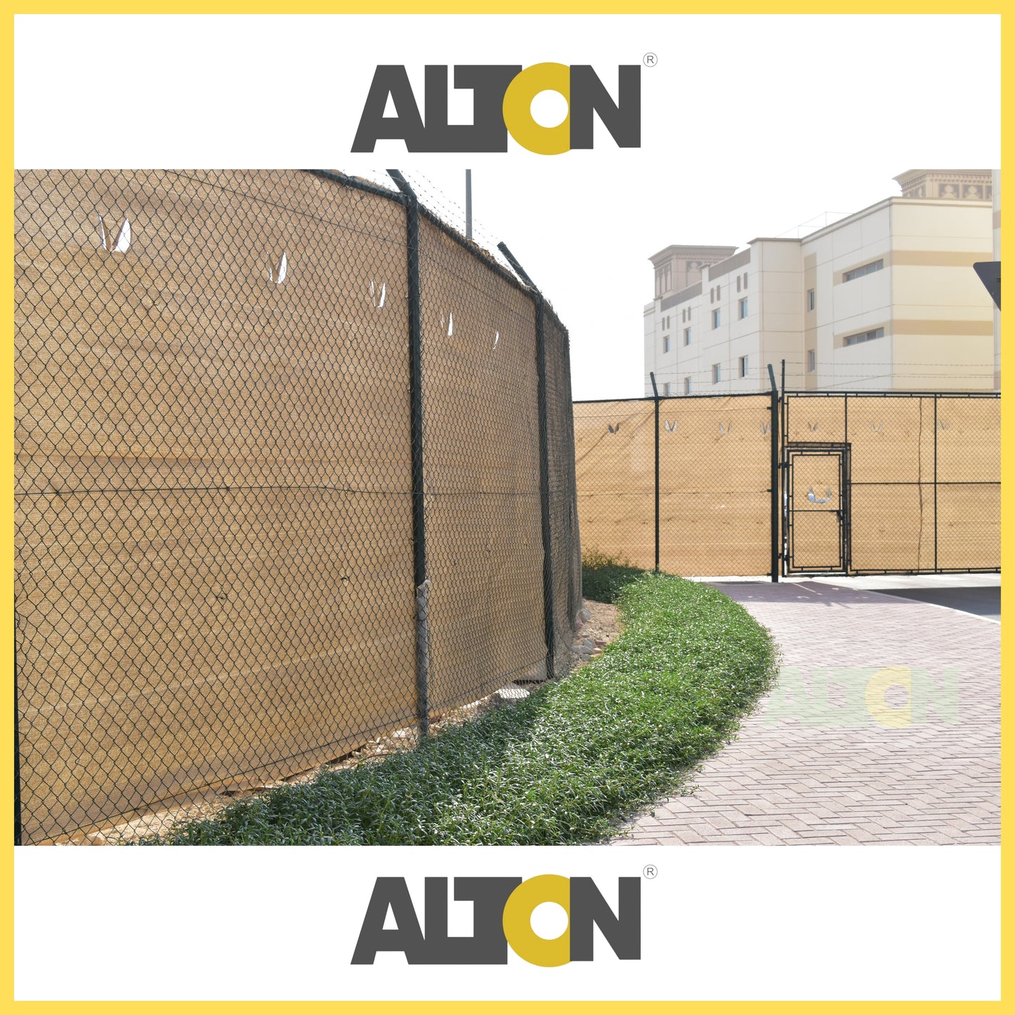 CHAIN LINK FENCE IN DUBAI (PER LM)