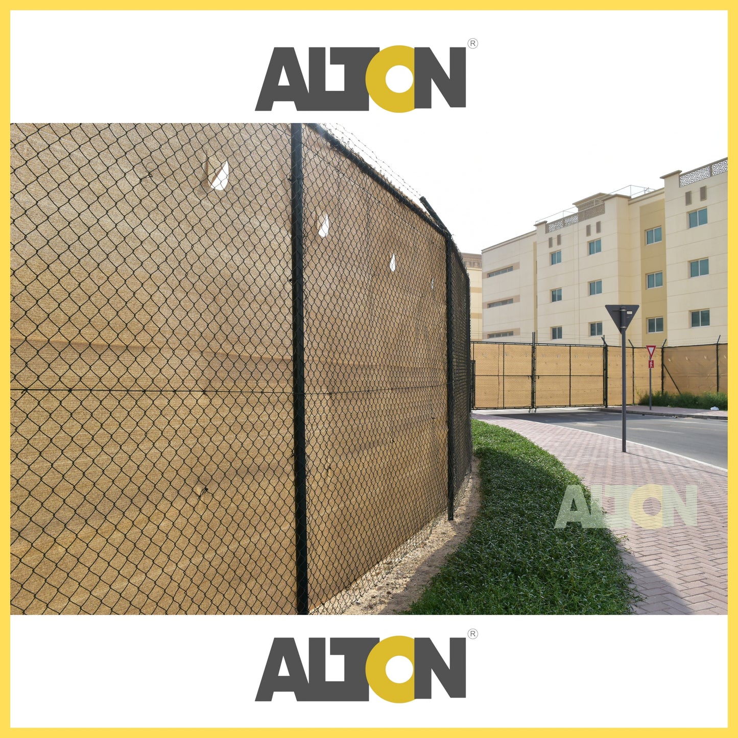 CHAIN LINK FENCE IN DUBAI (PER LM)