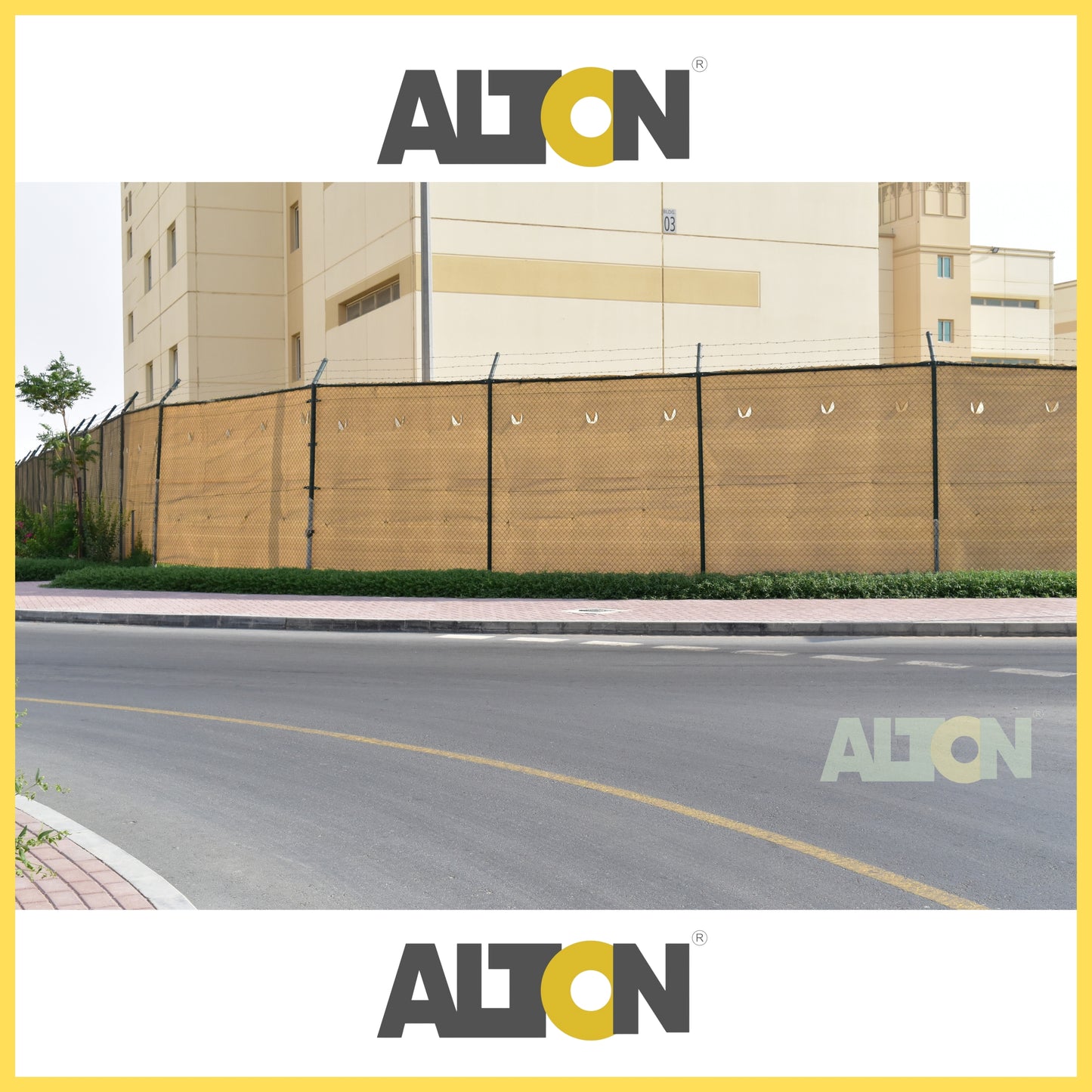 CHAIN LINK FENCE IN DUBAI (PER LM)