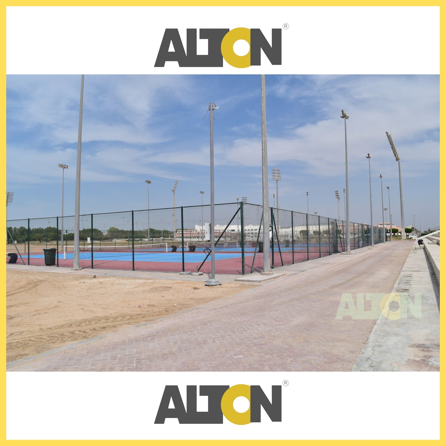 CHAIN LINK FENCE IN DUBAI (PER LM)