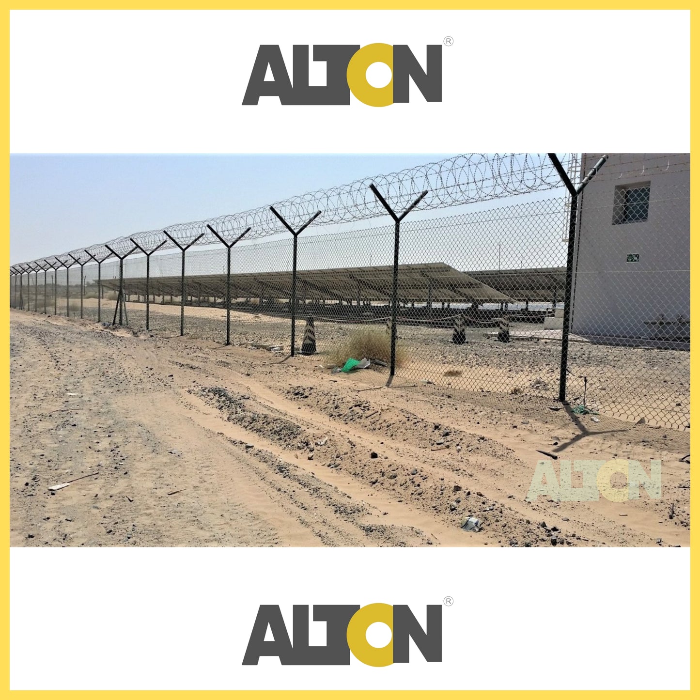 CHAIN LINK FENCE IN DUBAI (PER LM)