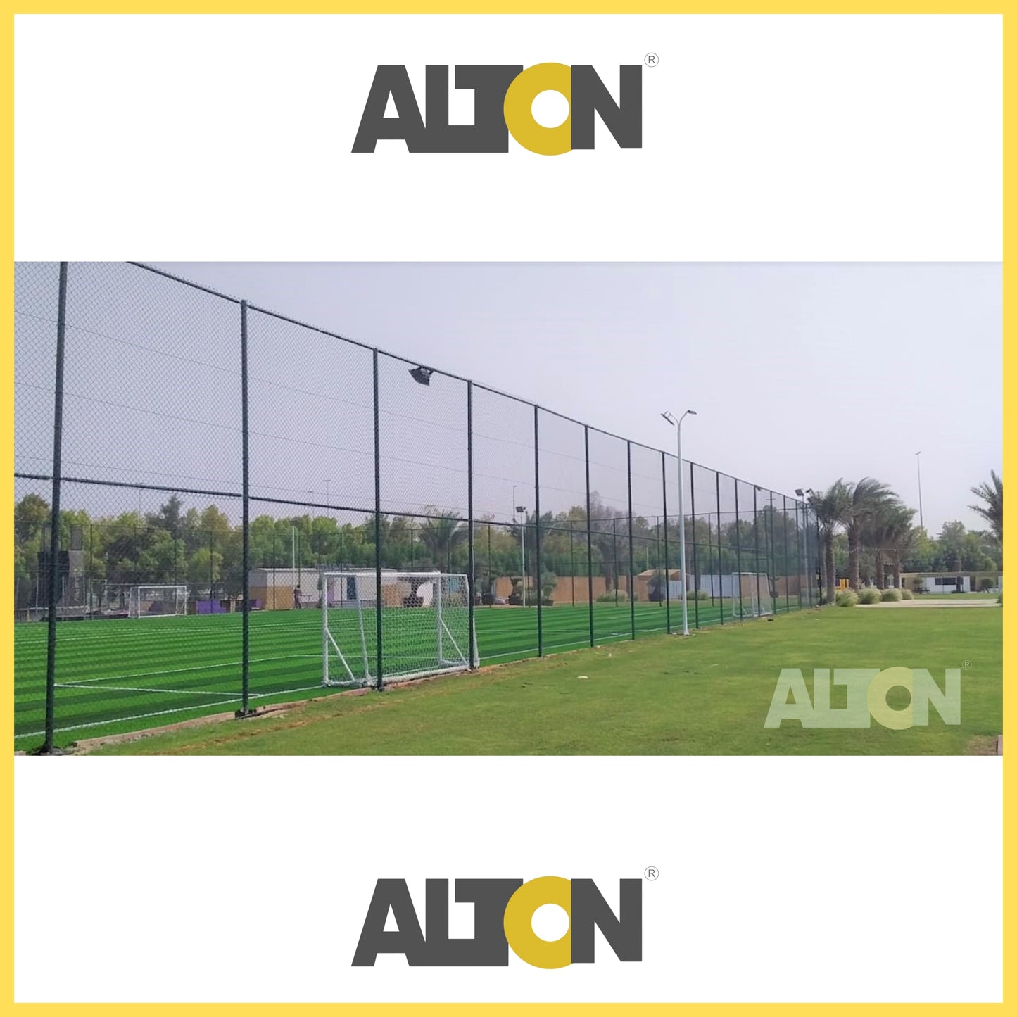 CHAIN LINK FENCE IN DUBAI (PER LM)