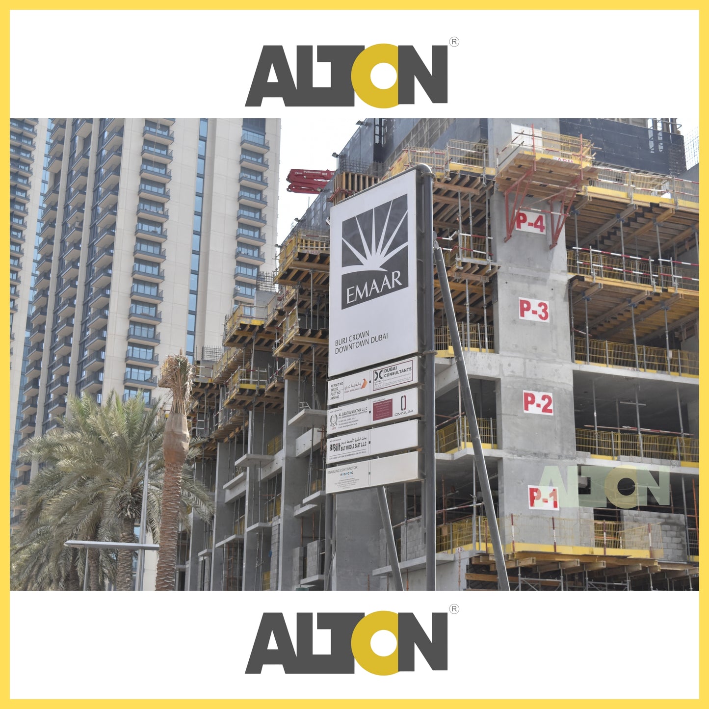 CONSTRUCTION SIGNAGE / SIGN BOARD