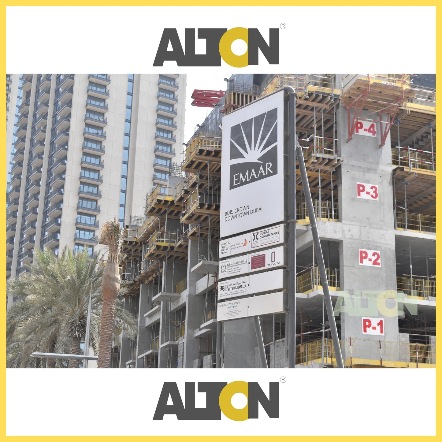 CONSTRUCTION SIGNAGE / SIGN BOARD