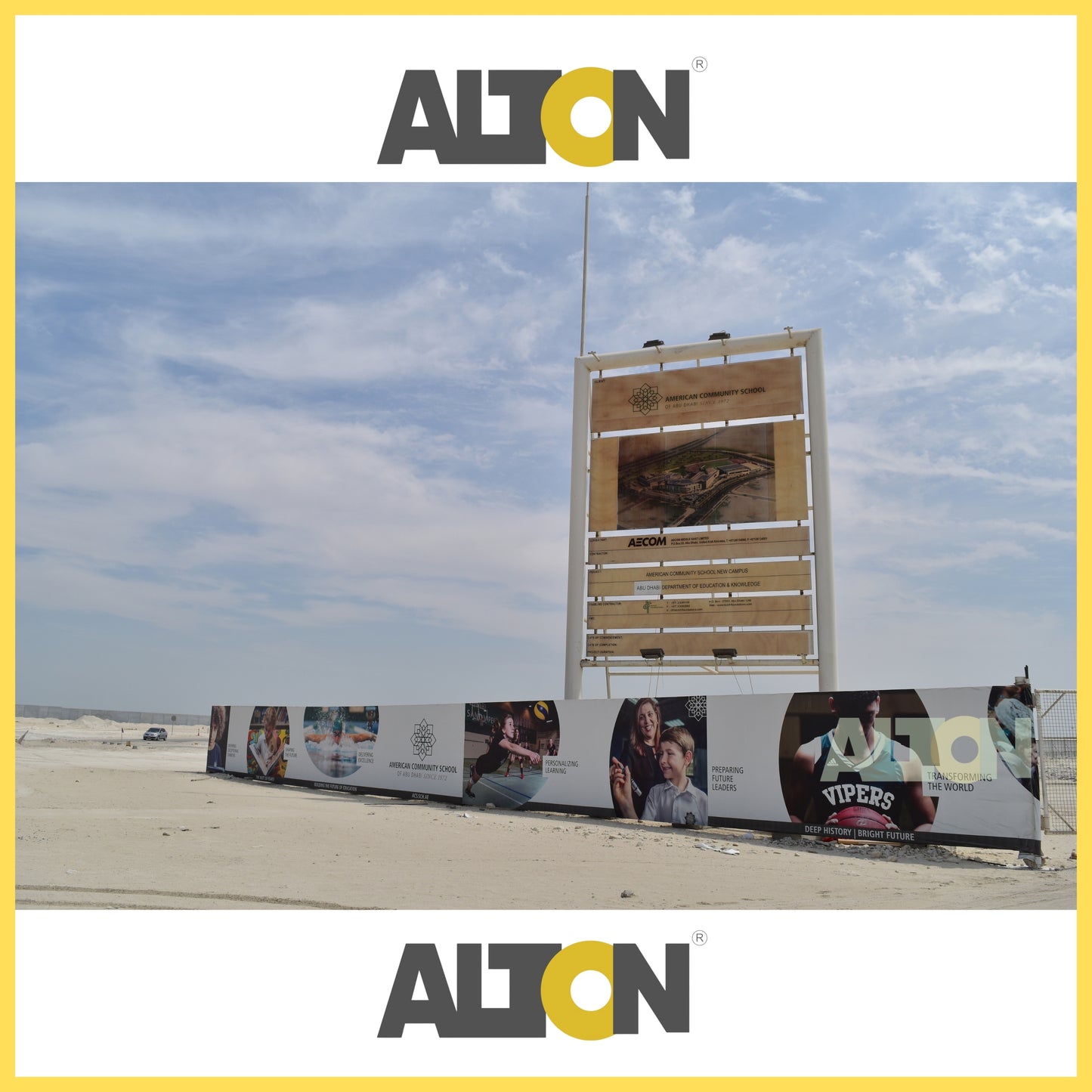 Banner/Fence Branding (per square meter)