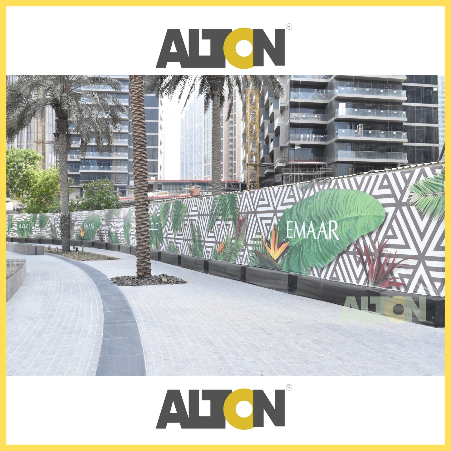 Banner/Fence Branding (per square meter)