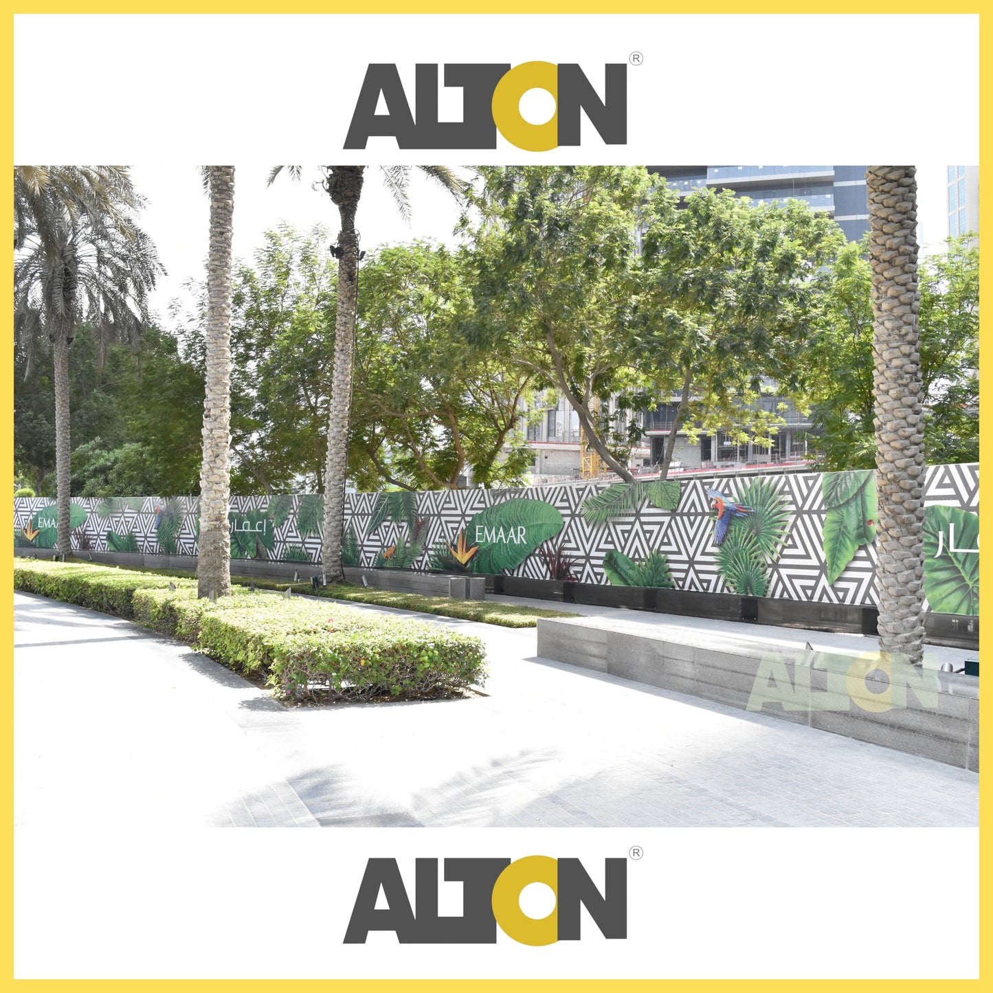 Banner/Fence Branding (per square meter)