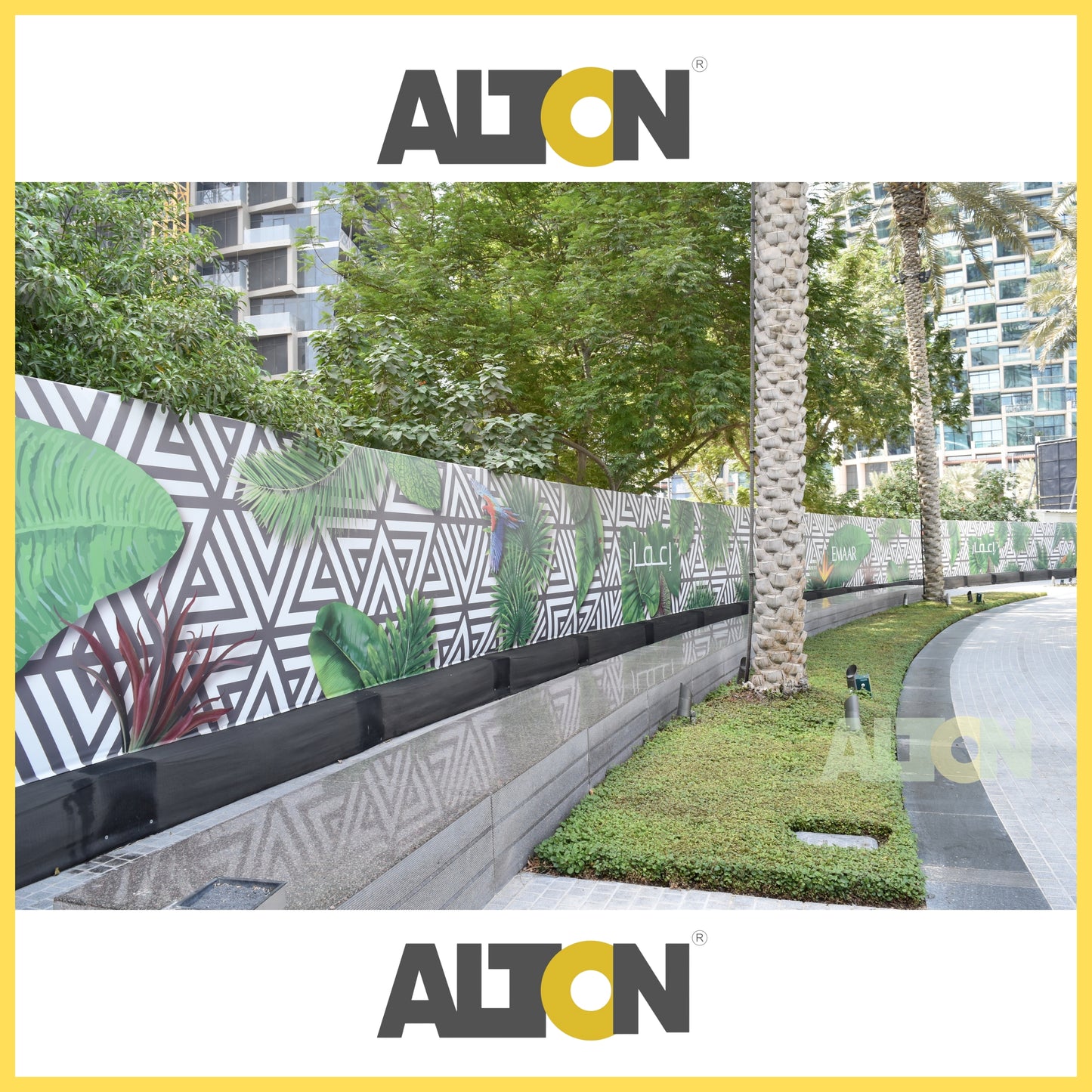Banner/Fence Branding (per square meter)