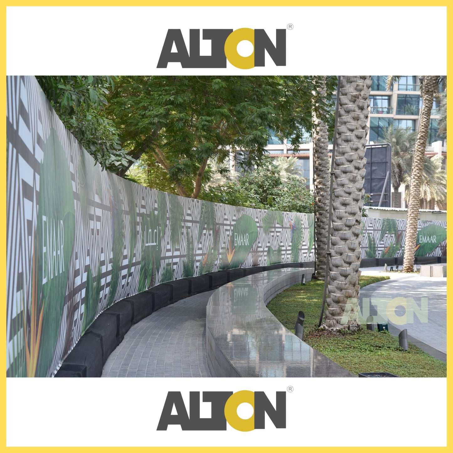 Banner/Fence Branding (per square meter)
