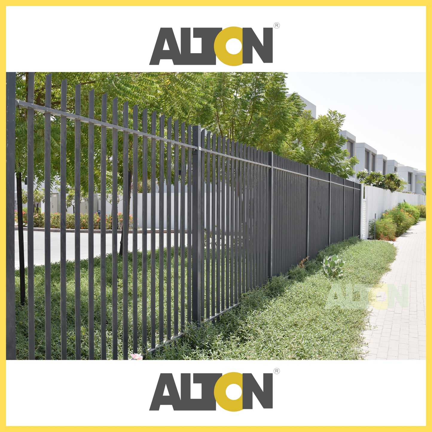 GI / ALUMINIUM PANEL FENCE