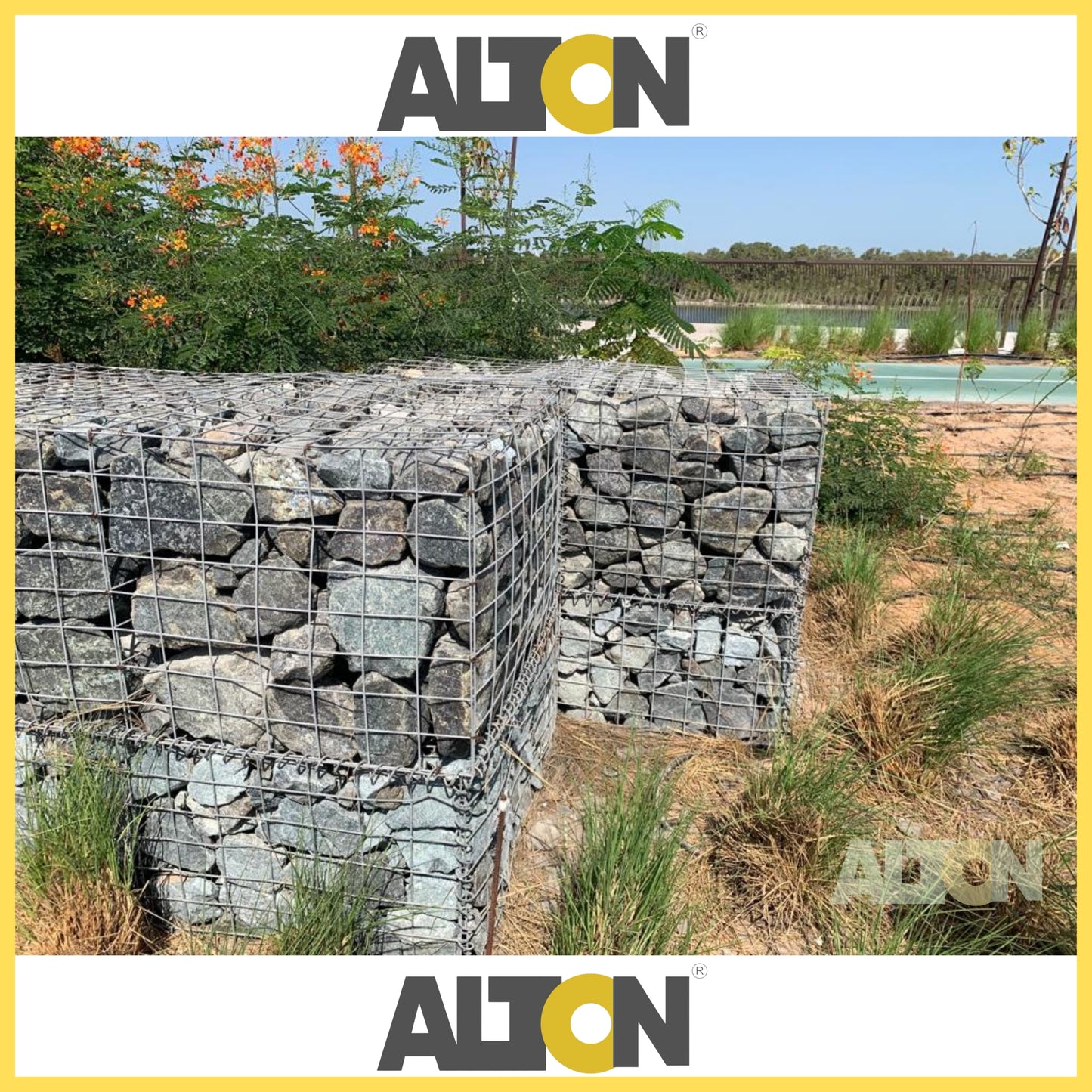 GABION FENCE