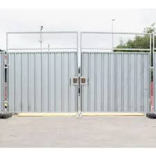 HOARDING VEHICLE GATE