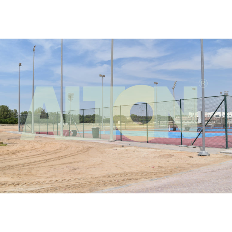 CHAIN LINK MESH GATE (SINGLE LEAF )