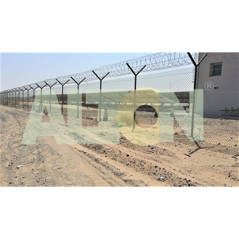 CHAIN LINK MESH GATE (SINGLE LEAF )