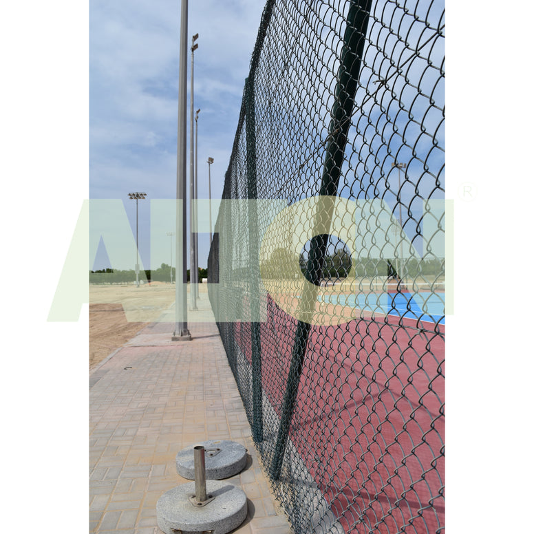 CHAIN LINK MESH GATE (SINGLE LEAF )