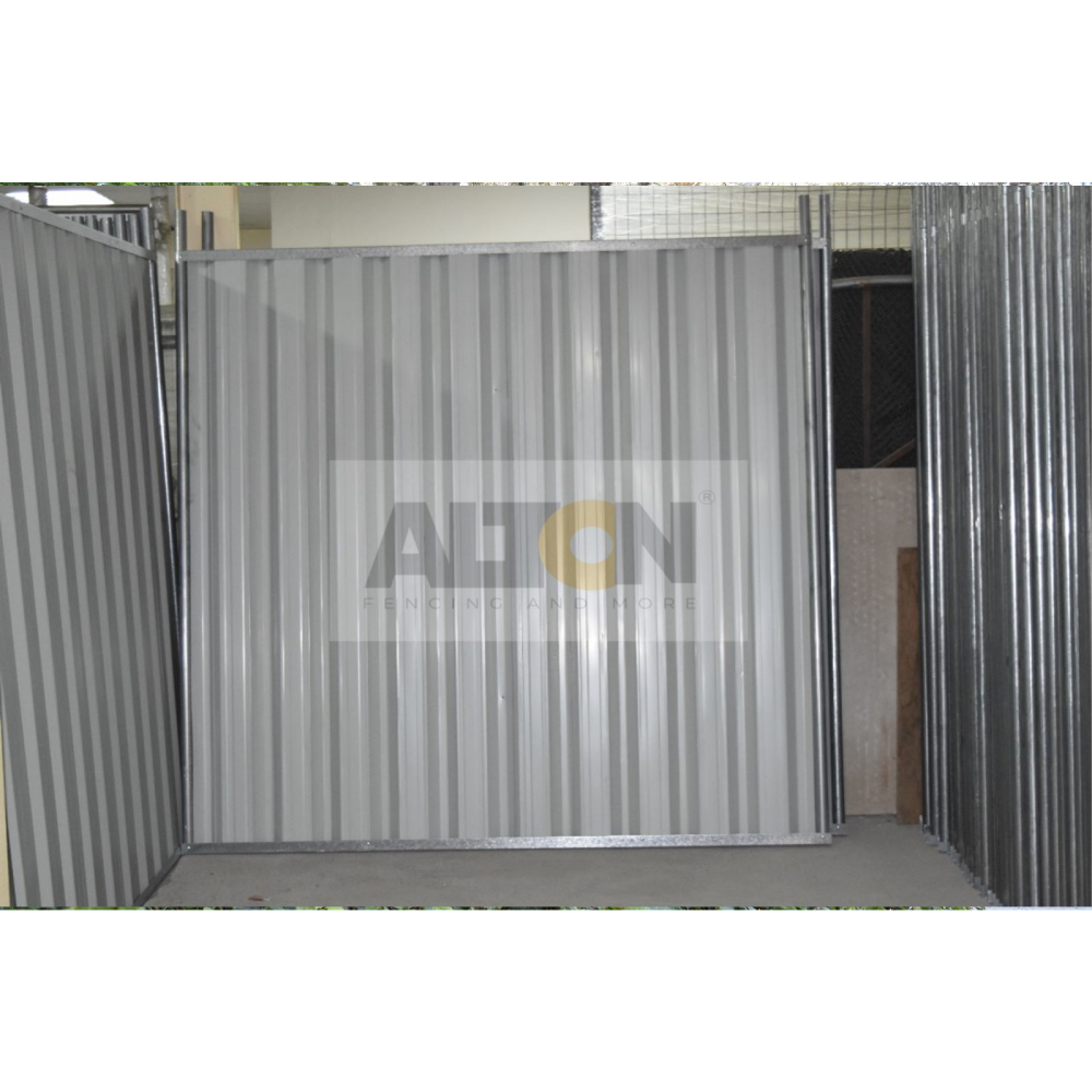 Galvanized Temporary Steel Fence in Dubai – Alton Fencing (PER LM)