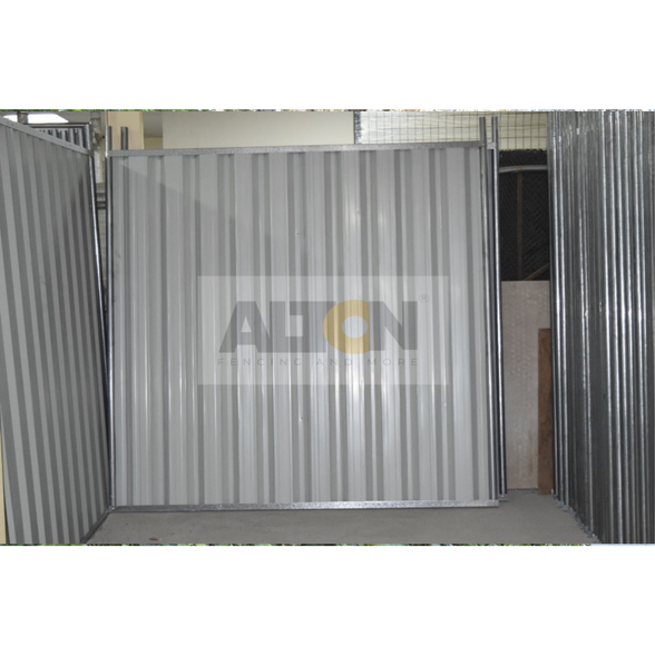 Galvanized Temporary Steel Fence in Dubai – Alton Fencing (PER LM)