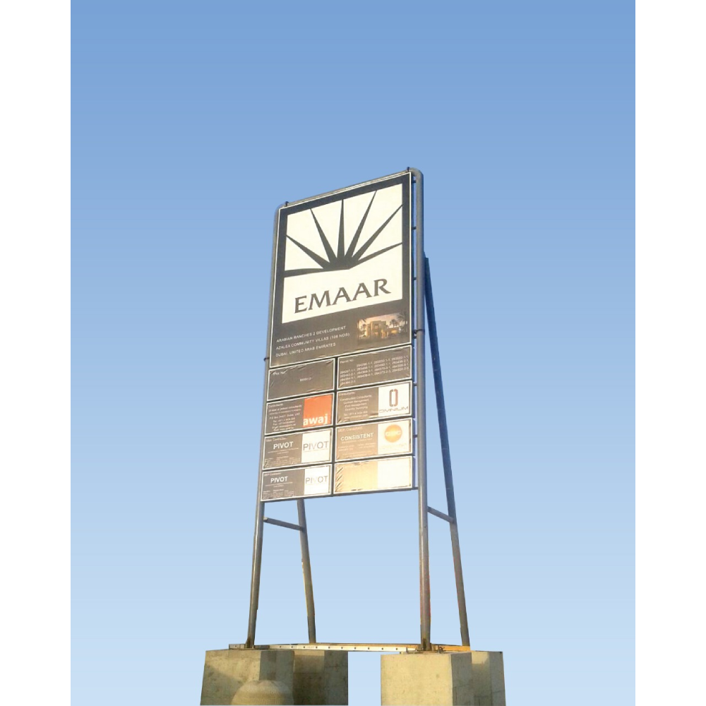 Steel Structure/construction Signboard(PER PIECE)