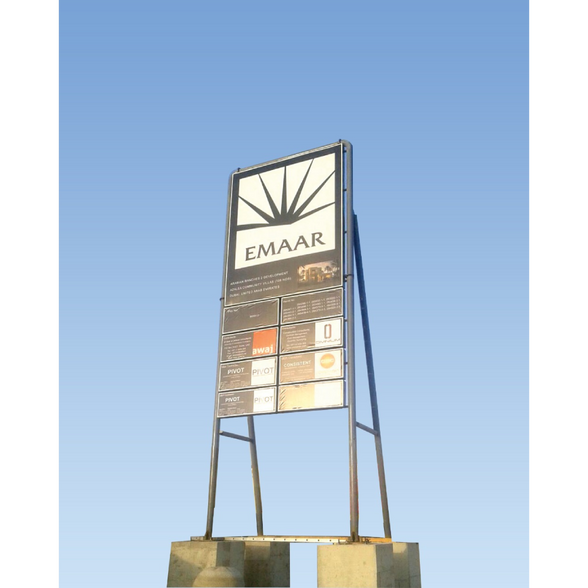 Steel Structure/construction Signboard(PER PIECE)