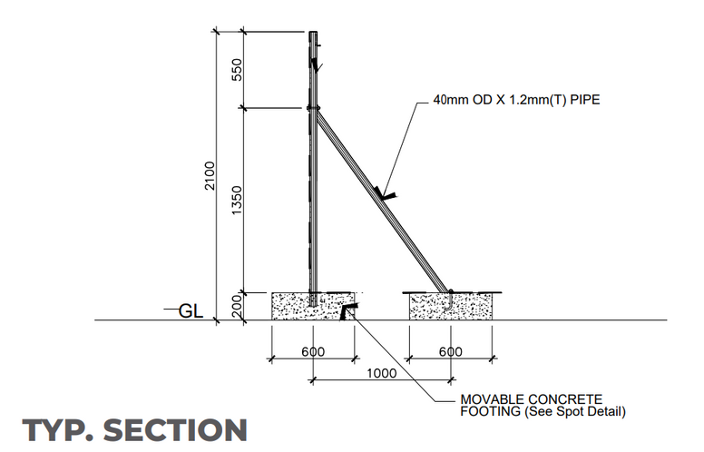 Heras Fence Barrier (PER LM)