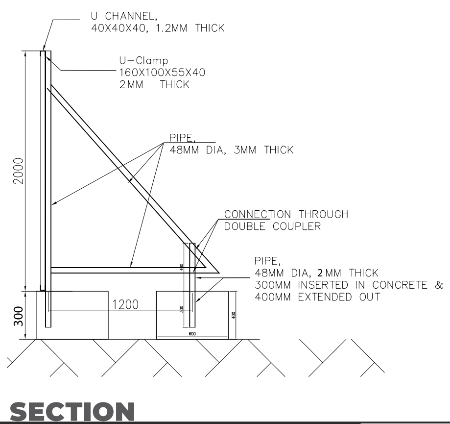 GI CONTINUOUS FENCE