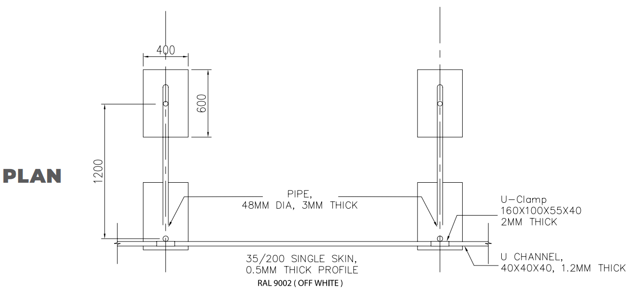 GI CONTINUOUS FENCE