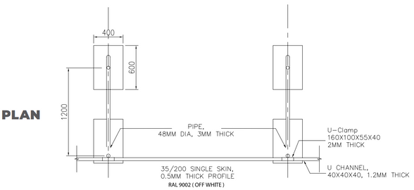 GI CONTINUOUS FENCE