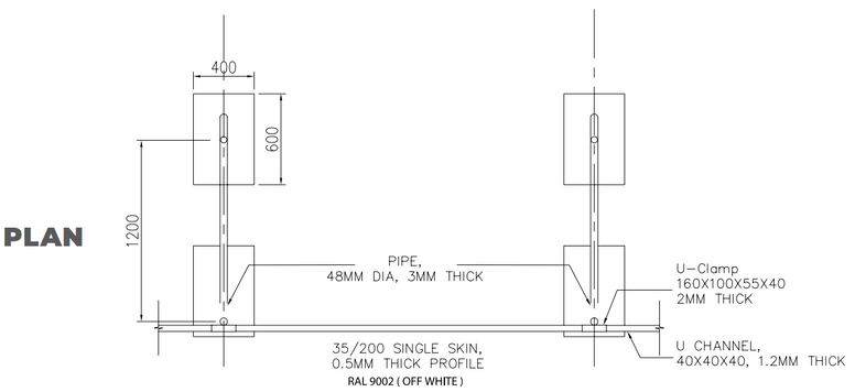 GI CONTINUOUS FENCE